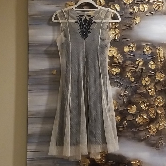 Solitaire by Ravi Kholsa Embroidered Dress - Picture 2 of 8